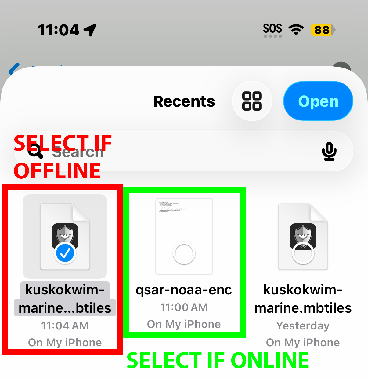qsar-noaa-enc.xml if live, kuskokwim-marine.mbtiles if offline